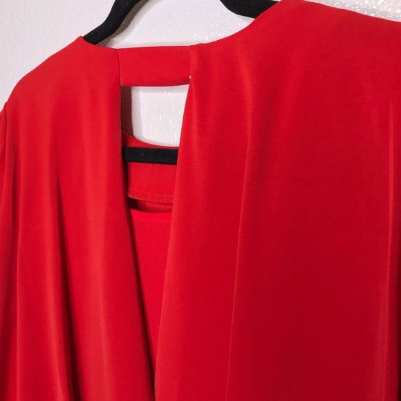 FRNCH Red Blouse - Picture 4 of 8